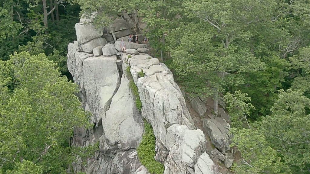 Rocks State Park climbing spot