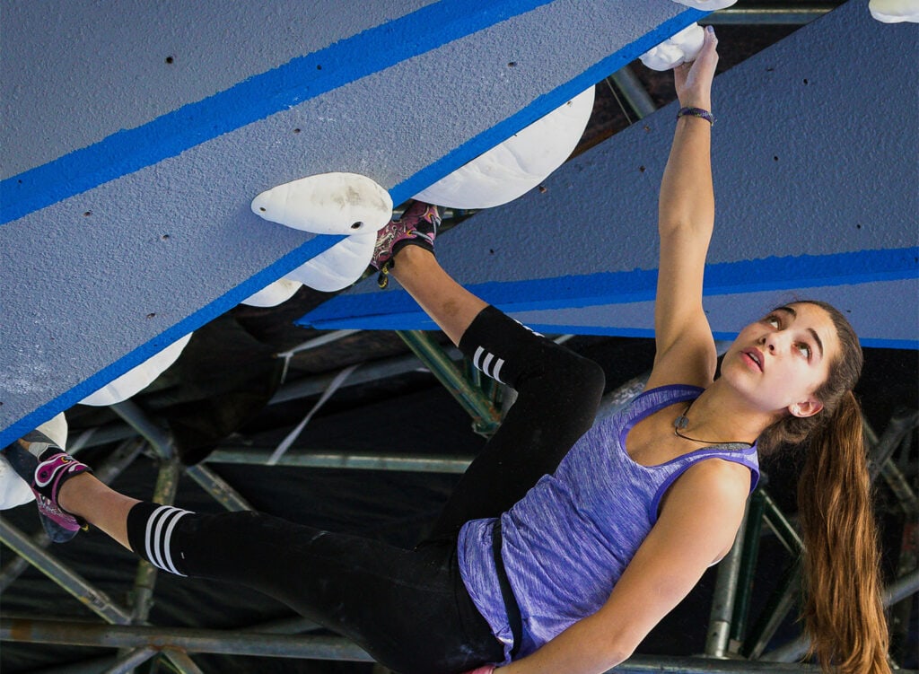 Brooke Raboutou climbing championships