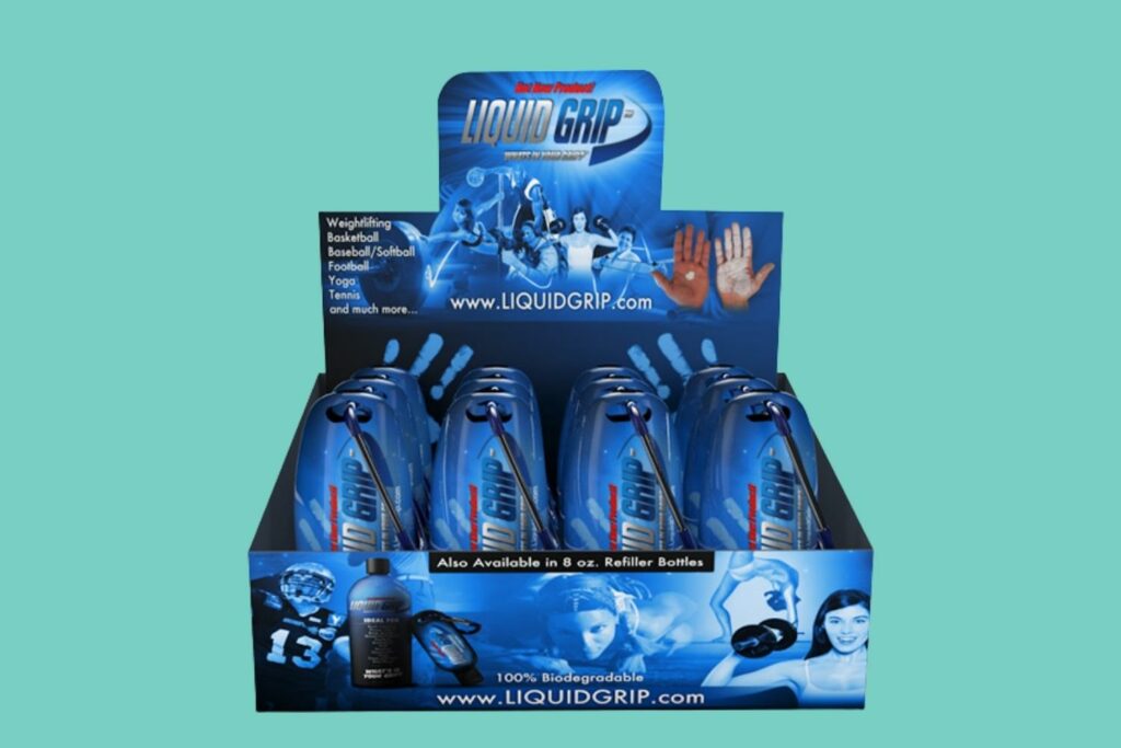 Liquid Grip’s packaging