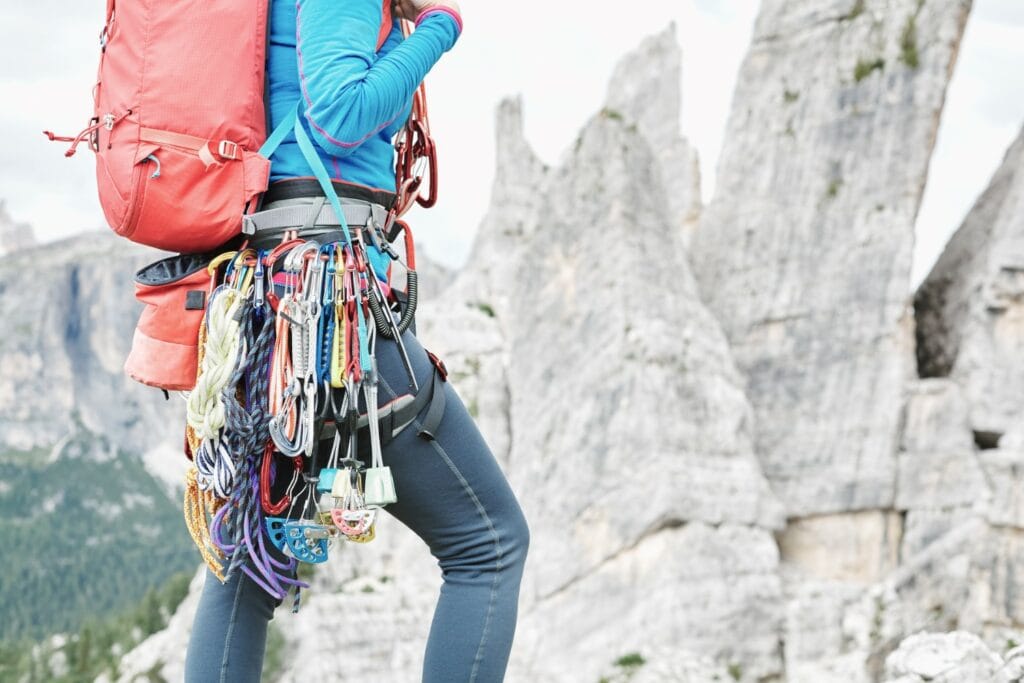 Rock Climbing Bag for Mountain Climbing Lovers Fockety Dirt-proof Climber Chalk Bag 