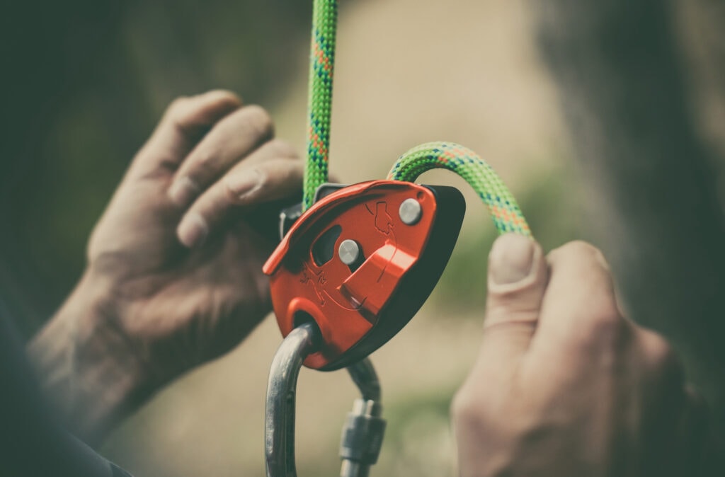 GriGri device for belaying
