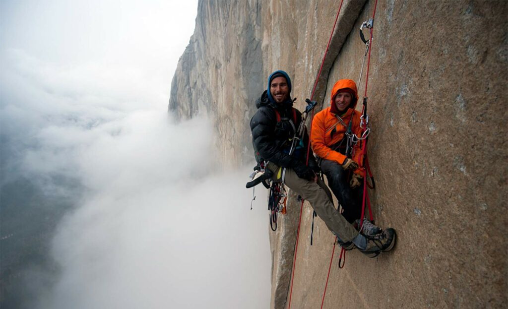 Caldwell and Jorgeson in the Dawn Wall