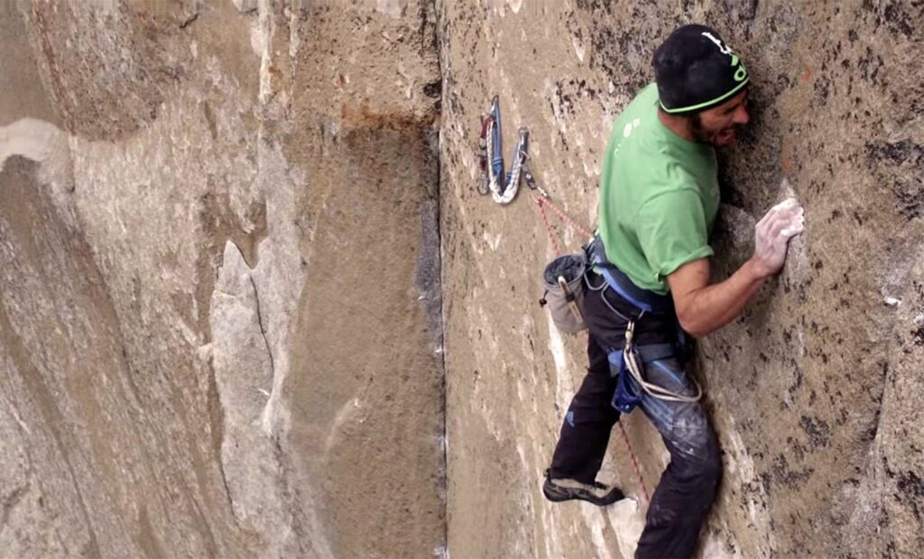 The Dawn Wall ascent 