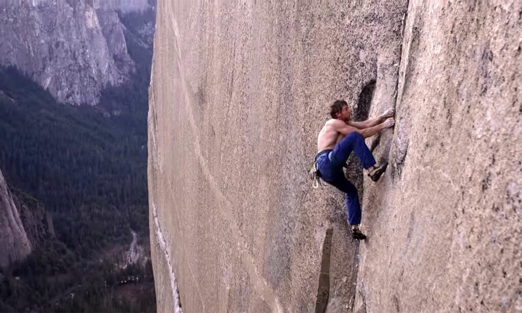 Tommy Caldwell on the Dawn Wall