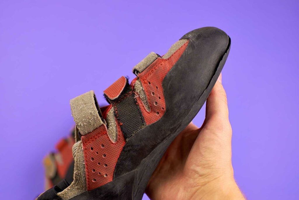 how to resole climbing shoes