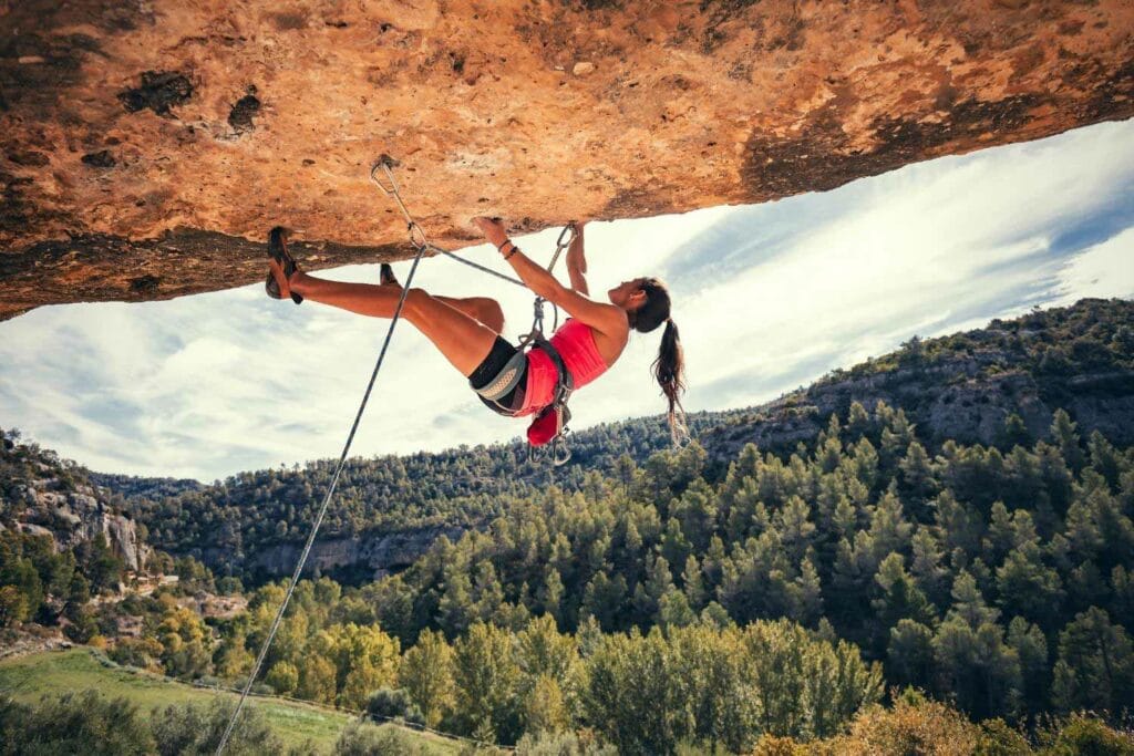 rock outdoor climbing