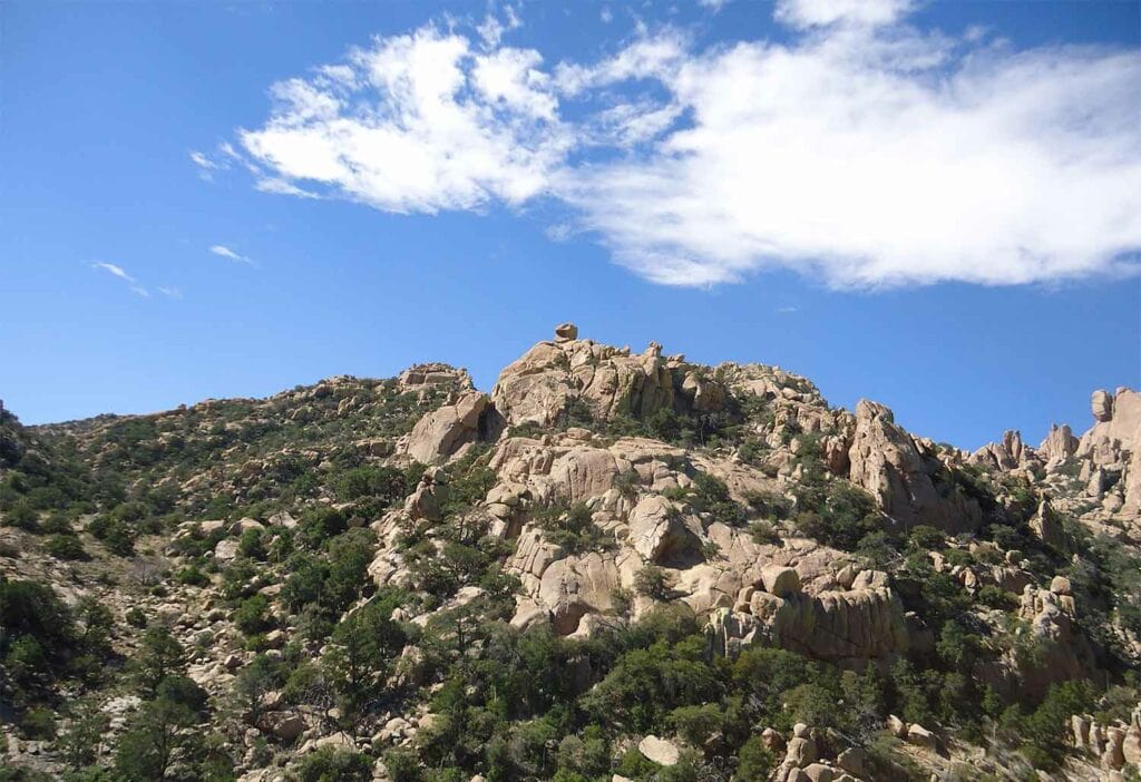 Cochise Stronghold Arizona climbing area