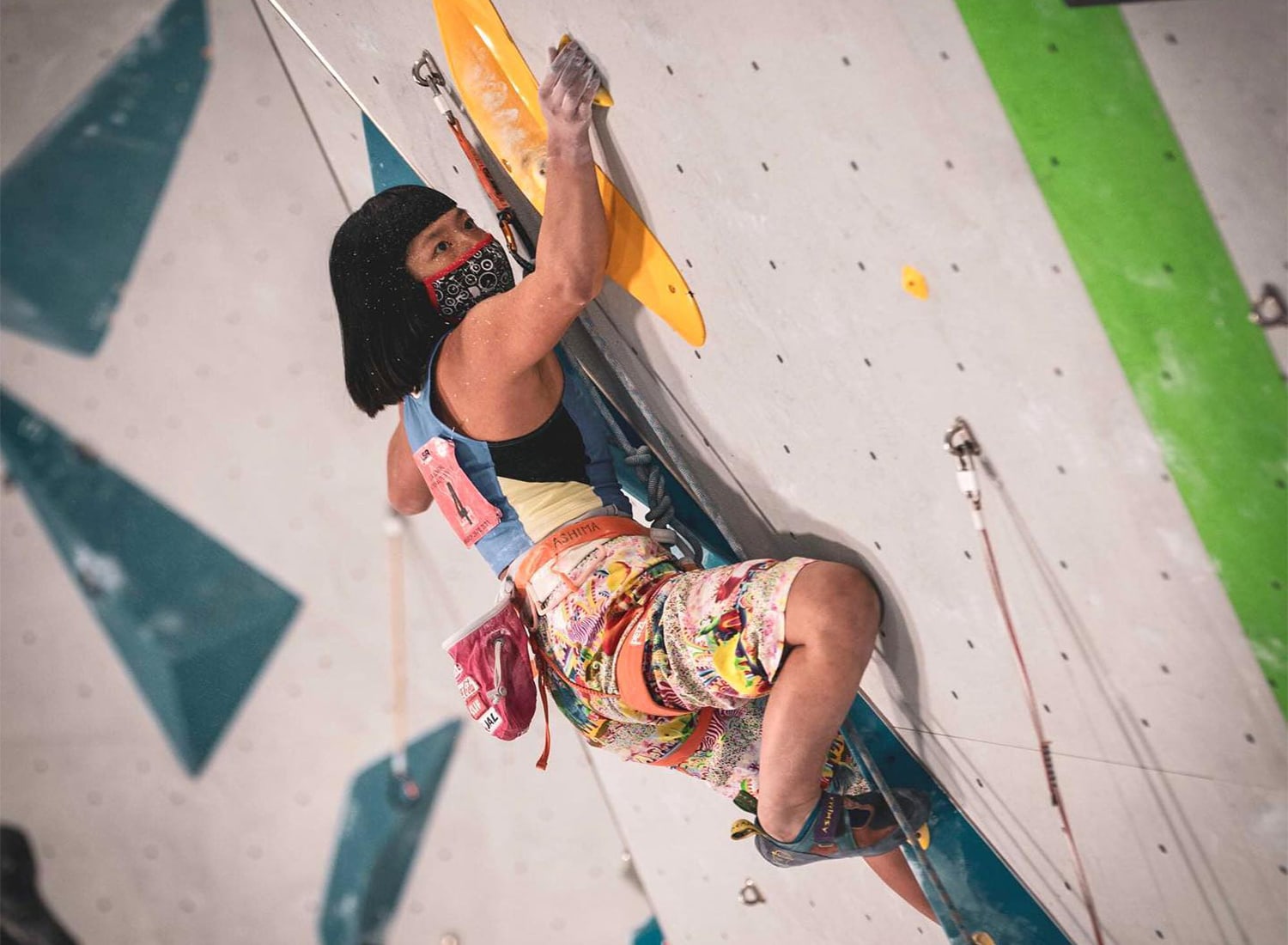 Ashima Shiraishi climbing competition