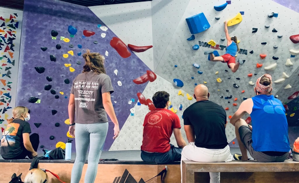 community climbing gym denver