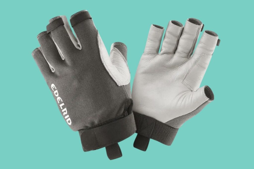 Edelrid Work Glove Open rock climbing gloves