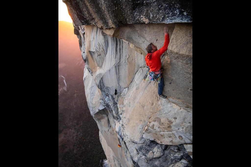 El Cap climbing Tommy Caldwell