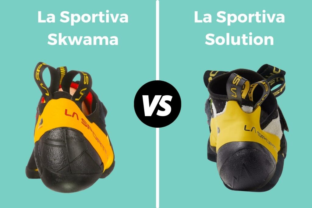 La Sportiva Solution vs Skwama