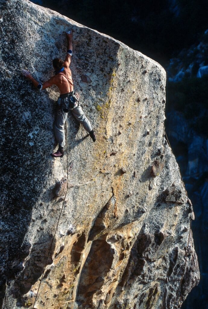 difficult sport route outdoor