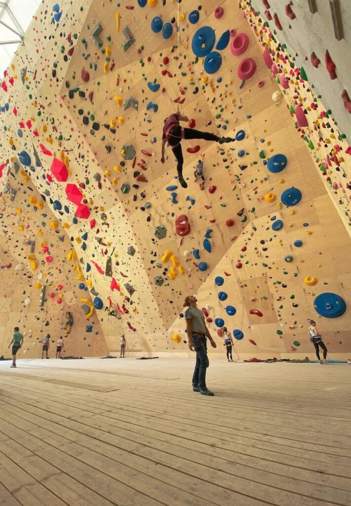 Climbing Ranch gym indoor route