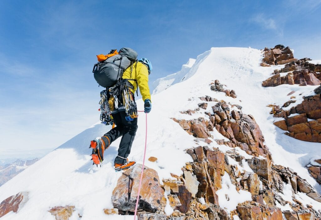 mountaineering ascent
