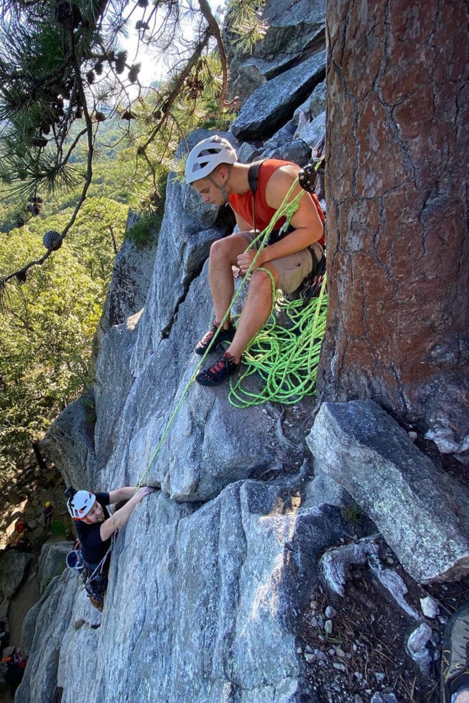 Alpine Endeavors rock climbing guides