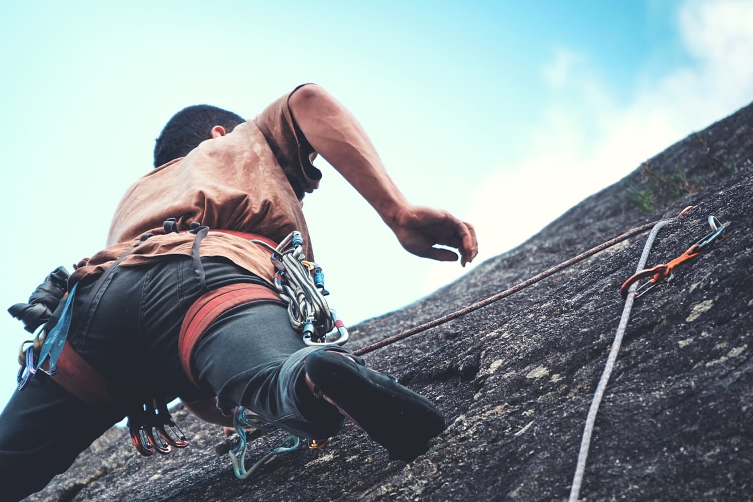 How to Get Better at Rock Climbing