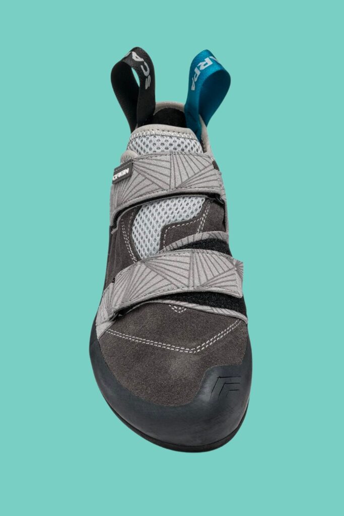 Origin climbing slippers for beginners with padded tongue