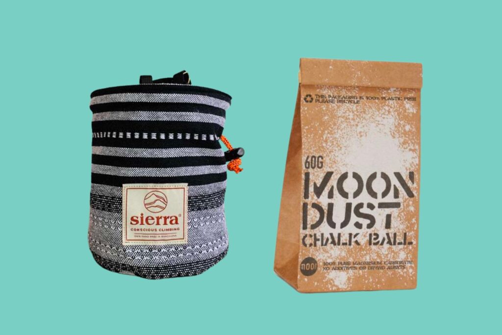 sierra bag and moon dust chalk