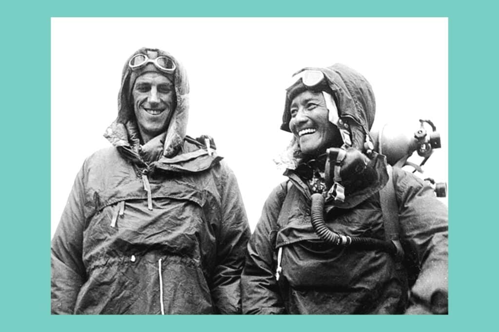 Sir Edmund Hillary and Tenzing Norgay climbed Everest first