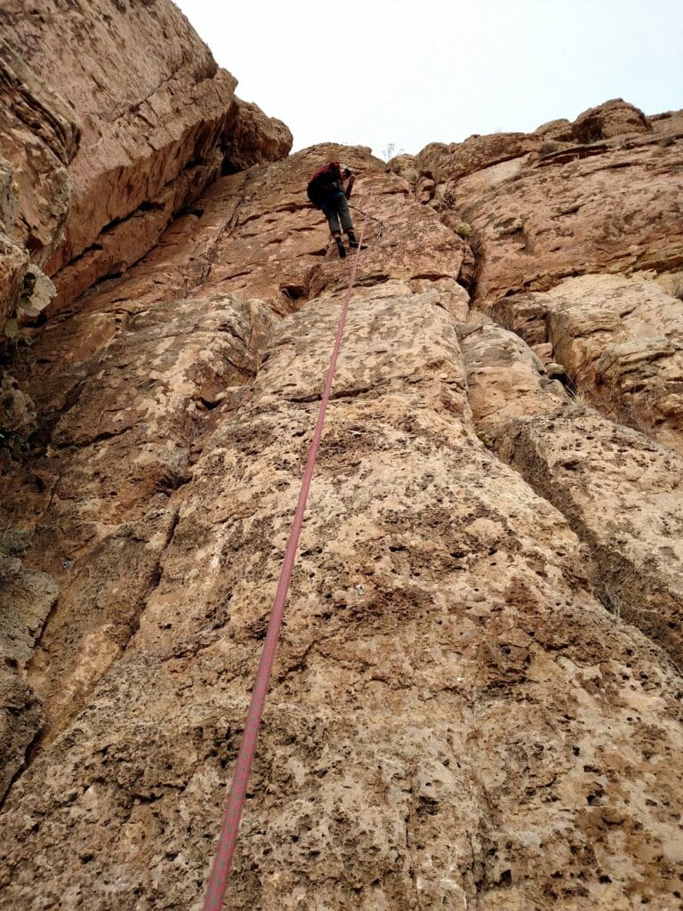 rock climbing shelf road