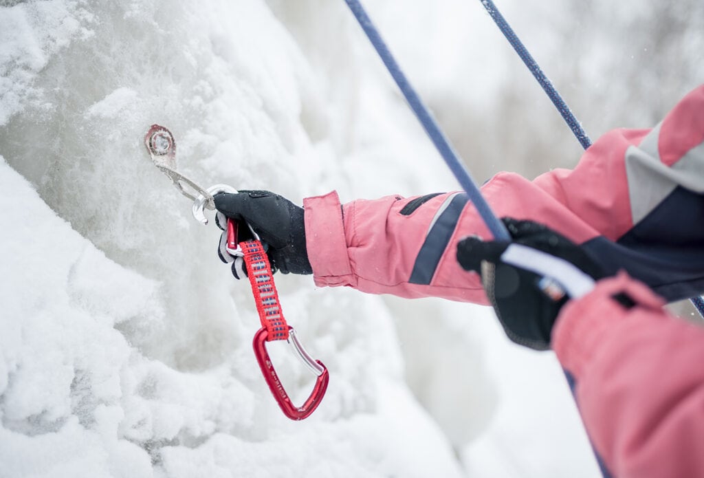 carabiners for ice climbing