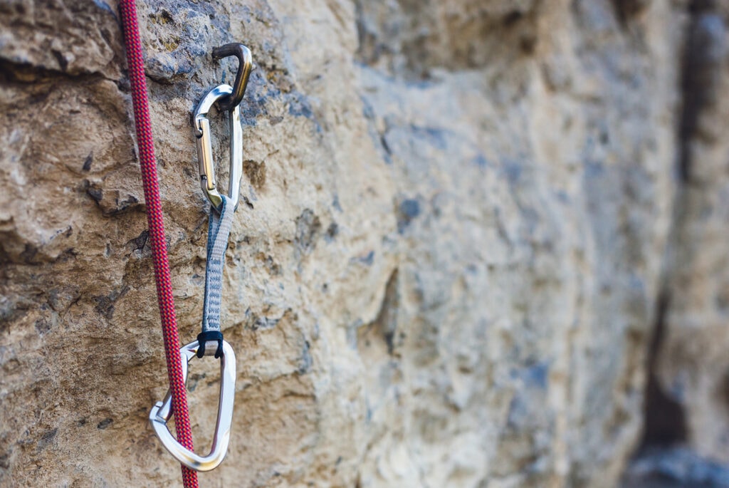 sport climbing quickdraws
