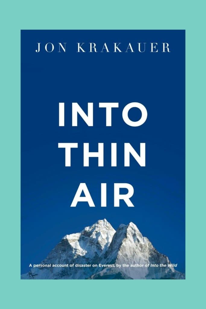 Into Thin Air Jon Krakauer