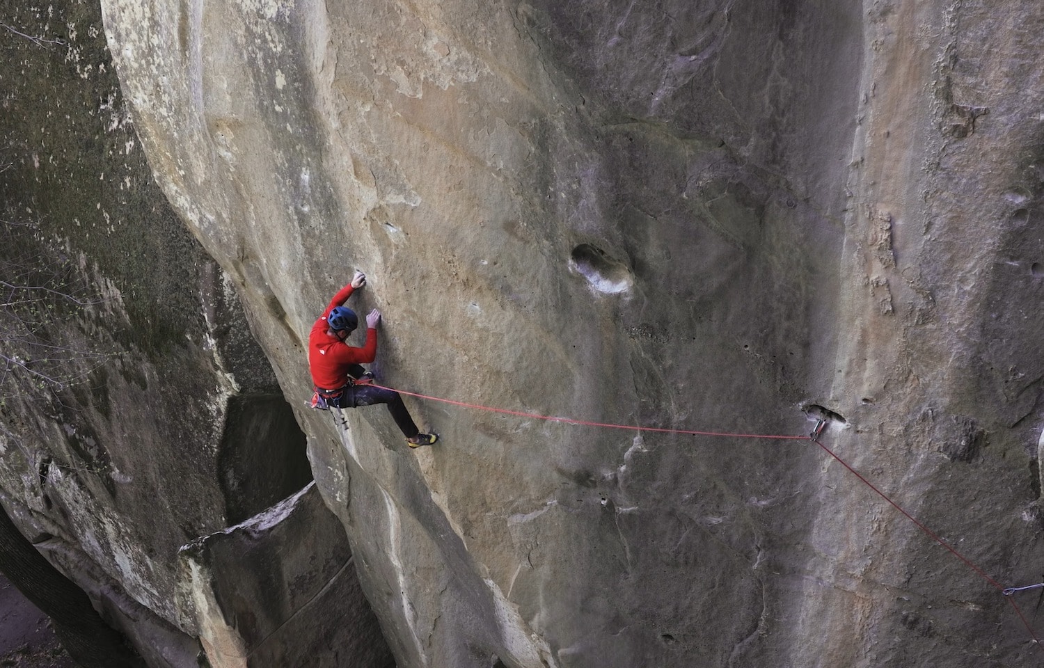James Pearson trad climber bon voyage first ascent hardest trad route