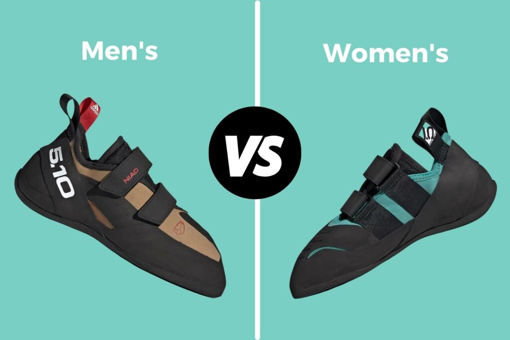 Five Ten NIAD VCS men's vs women's versions comparison