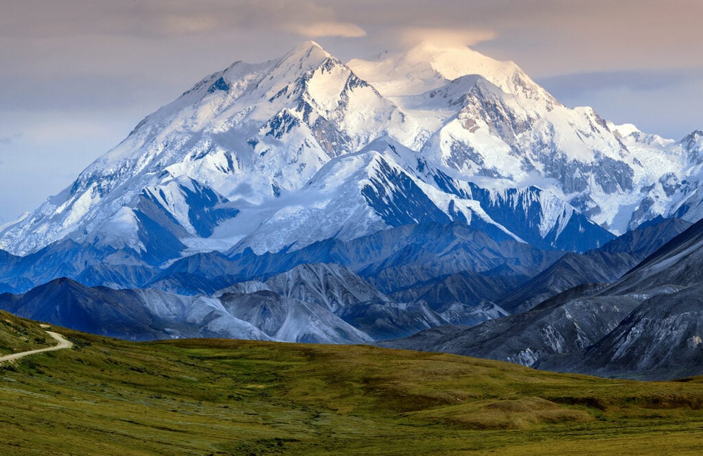 Mount McKinley Denali National Park Alasca, highest peak in north america