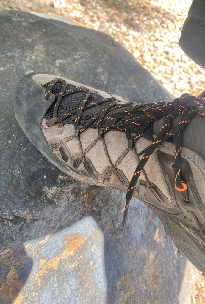 Salewa hiking and rock climbing shoes