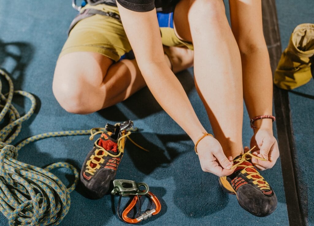 climber shoe trial criteria comfort fit and performance
