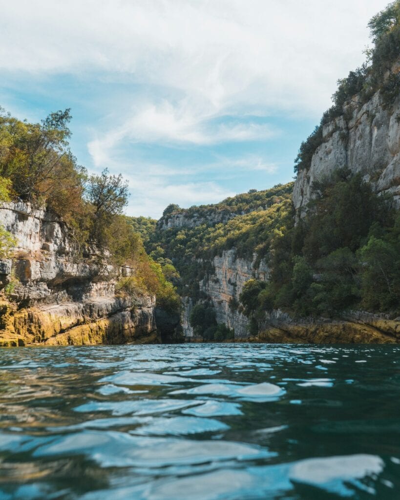 Stunning view of Verdon Gorge